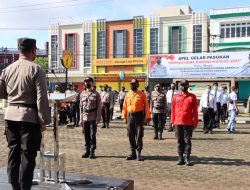 Polres Sanggau Gelar Apel Operasi Bina Karuna Kapuas 2022