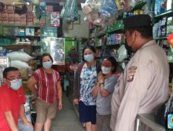 Polsek Ngabang Cek Ketersediaan Minyak Goreng di Supermarket