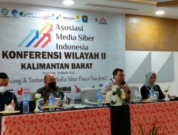 Konferwil II AMSI Kalbar Dibuka, AMSI adalah Industri Pers Masa Depan