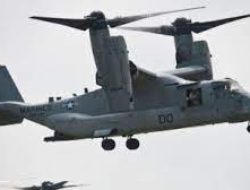 Pesawat Osprey Jatuh Saat Latihan di Norwegia, 4 Marinir AS Tewas