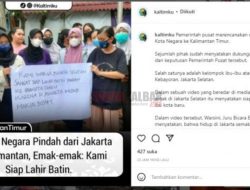 Viral! Ibu-ibu di Kebayoran Jakarta Selatan Kekeh Mau Pindah di IKN Nusantara, Warganet: Kalimantan Serba Mahal
