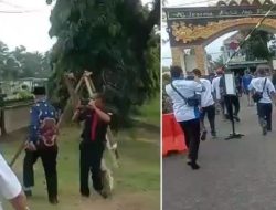 Robohkan Papan Bunga di Polres Lampung Timur, Ketua PPWI Ditangkap
