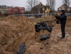 Ukraina Kumpulkan Bukti Kejahatan Perang Rusia