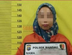 Wanita Muda Bobol Brankas Kepala Desa di Bengkalis, Aksi Terekam CCTV