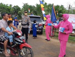 Polsek Sungai Kakap Gelar Vaksinasi Dan Bagi Takjil
