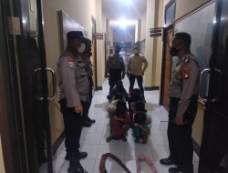Tawuran Pakai Sarung Isi Batu, Polisi Amankan 9 Anak di Pontianak Barat