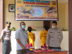 Dua Pengedar Sabu di Sosok Ditangkap Polisi, Ini Kronologisnya