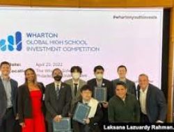 Tim Sekolah Global Jaya Tangerang Jadi Finalis Lomba Investasi di AS