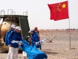 China akan Kirim Kru Stasiun Antariksa Lagi pada Juni