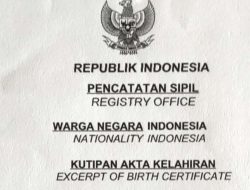 Terintegrasi Dengan Rumah Sakit, Akta Lahir Selesai Sehari