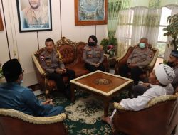 Polres Kubu Raya Sowan Ke Ketua MUI Bangun Sinergi Vaksinasi