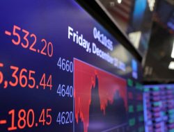 Saham Anjlok 3 Persen di saat Kekhawatiran Meningkat akibat Naiknya Suku Bunga AS