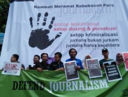 Laporan Kebebasan Pers: Indonesia Duduki Peringkat 117, AS di Peringkat 42