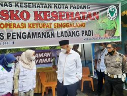 Gubernur Sumbar Tinjau Posko Pengamanan Lebaran di Perbatasan Kota Padang