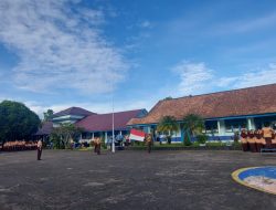 SMA Unggul Negeri 4 Lahat Gelar Upacara Peringatan Hardiknas 2022