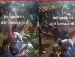 Gempar! Istri Disebut Punya 2 Suami Diduga Diusir Warga sampai Pakaiannya Dibakar, Warganet Ikut Meradang