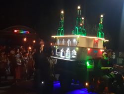 Meriahkan Malam Takbiran, Puluhan Miniatur Masjid Ajang Kereatifitas Pemuda