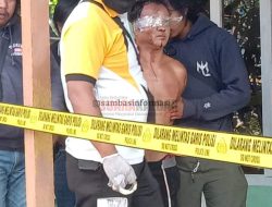 Diduga Mabuk, Pemuda Tebas Kepala Ayah Kandung