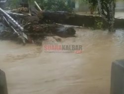 Pasca Lebaran, Bencana Banjir Bandang Landa Dua Kecamatan di Landak