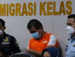 WNA Malaysia Mantan Napi Narkoba Dikembalikan ke Negara Asal