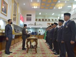 Sekda Kota Palembang Ratu Dewa Melantik 9 Pejabat Eselon II