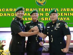 Pangdam II/Sriwijaya Pimpin Sertijab 2 Pejabat Kodam II/SWJ