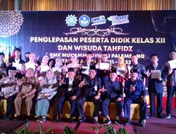 SMK Muhammadiyah 1 Palembang Wisuda 227 Siswa