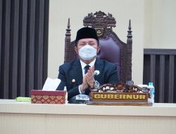 Hadiri  Paripurna Dewan, Herman Deru : Efisiensi Belanja APBD Jadi Prioritas Pemprov Sumsel