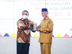 Sumbar Raih Penghargaan Peringkat Ketiga MCP dari KPK
