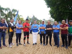 Kormi dan Dekranasda Sumsel Menggelar Senam Pagi Bersama Road To Fornas