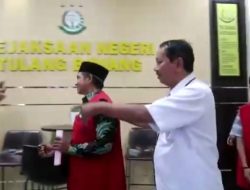 Korupsi Dana APBT, Kepala Beserta Sekertaris Tiyuh di Tubaba Ditahan