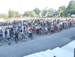 Ratusan Pesepeda di Ketapang Semarakkan Hari Sepeda Dunia