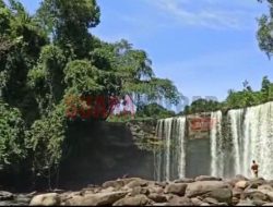Wisata Riam Merasap di Bengkayang kembali didatangi Pengunjung