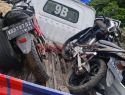 Motor Salip Truck di Ambawang, Ayah dan Anak Meninggal di Tempat