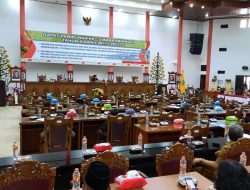 Tujuh Fraksi  DPRD Palangka Raya Setujui Raperda Pelaksanaan APBD Tahun Anggaran 2021