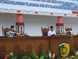 Raperda Pertanggungjawaban Pelaksanaan APBD Palangka Raya 2021 Disetujui Seluruh Fraksi, Segera Selesaikan Pembahasan