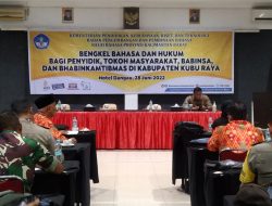 Bahasa Hukum Indonesia  di Kubu Raya, Perlu Pemahamam Khusus