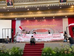 Peringati HUT Bhayangkara ke-76, Polda Kalbar Gelar Lomba Orasi