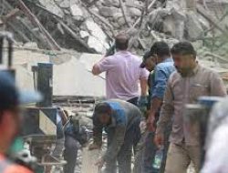 Korban Ambruknya Menara di Iran Bertambah, Sedikitnya 38 Orang Meninggal