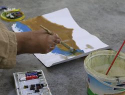 Cacat Fisik Tak Halangi Seniman Mozambik Melukis