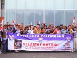 Tempuh 1600 Km Untuk Meriahkan FORNAS VI Sumsel Onthelis Laskar Jenggolo Diapresiasi Herman Deru