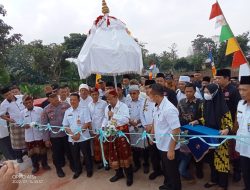 Bupati Lampura Resmikan Jembatan Way Rarem Dua