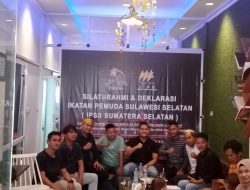 Ratusan Pemuda Sulsel Di Sumsel Resmi Deklarasi IPSS