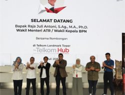 Ingin Terapkan Budaya Profesionalisme Korporasi, ATR/Waka BPN Studi Banding ke Telkom Indonesia
