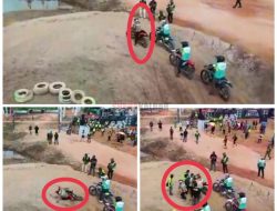Detik-detik Wabup Mempawah Jatuh saat Ujicoba Sirkuit Opu Daeng Manambon