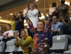 Norsan dan Istri Hadiri Launching Jakarta International Stadium