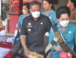 Bupati Sanggau Peringati HAN 2022 dengan Anak TK