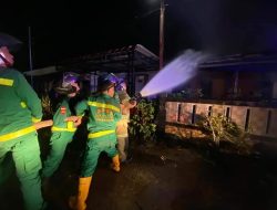 Satu Rumah Terbakar di Singkawang, Satu Orang Meninggal Dunia