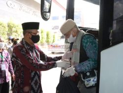Gubernur Kalbar Sambut Kedatangan Jemaah Haji, Satu Orang Terkonfimasi Covid-19