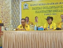 Rakerda Partai Golkar Sekadau, Siap Menangkan Pemilu 2024